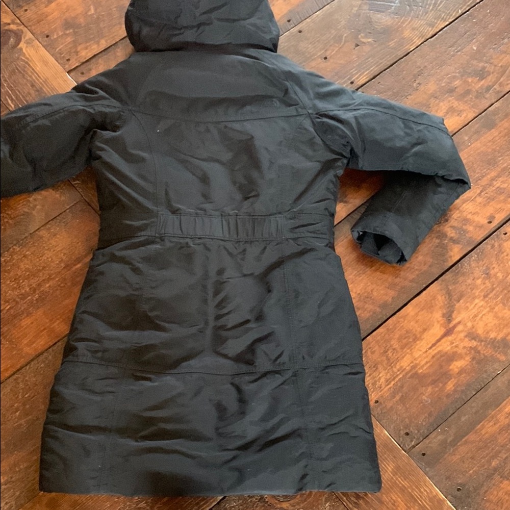 Women's Black Hooded Jacket - Picture 7 of 7